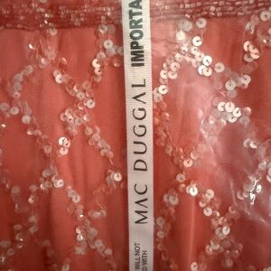 Mac Duggal Coral Sequin MOB/MOG/PROM Gown